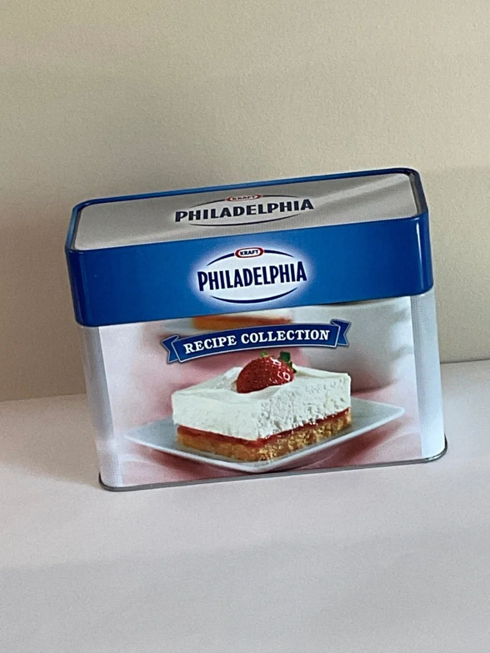 Kraft Philadelphia Recipe Card Collection & Blue Heart Napkin Holders